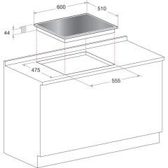 Газовая варочная панель Hotpoint-Ariston HAGD 61S/MR