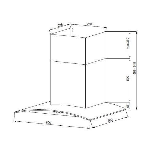 Кухонная вытяжка Hansa OKP 631 GH