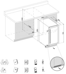 Винный шкаф Tesler CWC-400