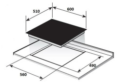 Электрическая варочная панель Kuppersberg ESO 629 F