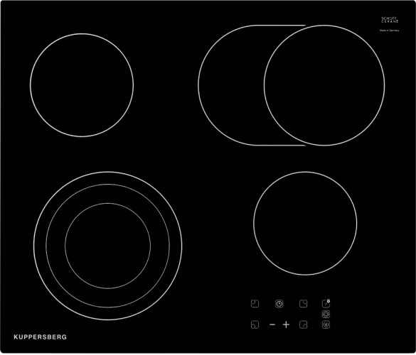 Электрическая варочная панель Kuppersberg ESO 629 F
