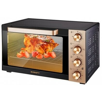 Мини-печь Kraft KF-MO 3505 KGL золотистый