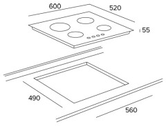 Газовая варочная панель Teka PAC 60 4G AI AL CI SS