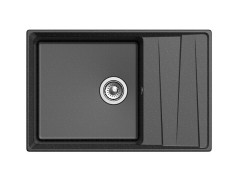 Кухонная мойка GranFest GF-LV-760L черный