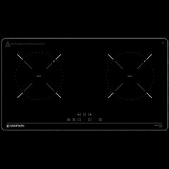 Индукционная варочная панель MEFERI MIH602BK POWER