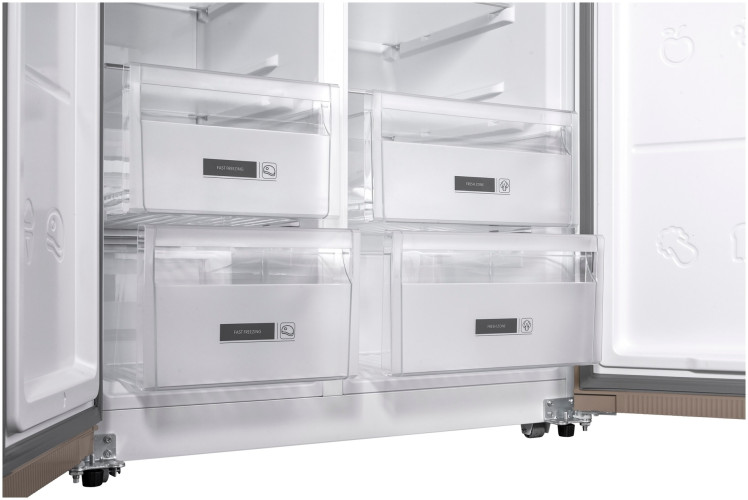 Холодильник Weissgauff WSBS 600 XB