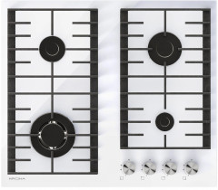 Газовая варочная панель KRONA HAGEL 60 WH W