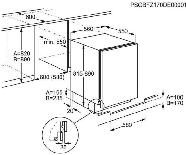 Холодильник Electrolux LXB2AF82S