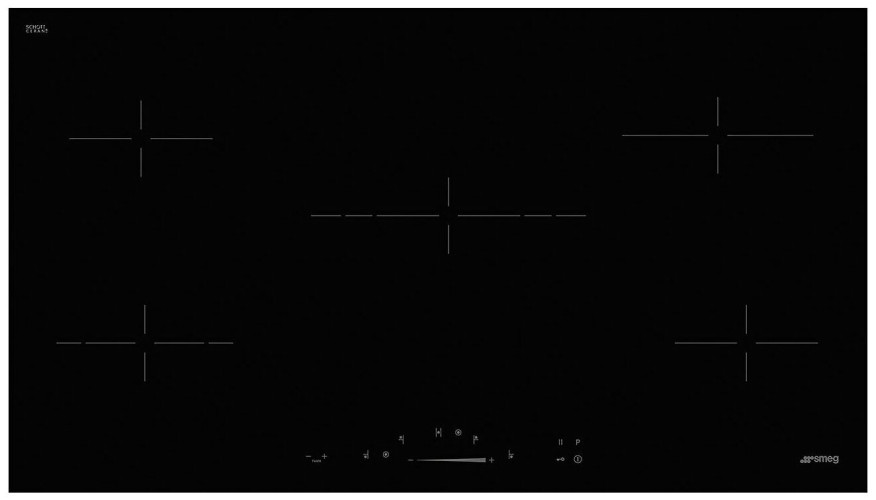 Электрическая варочная панель Smeg SE495ETD