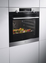 Электрический духовой шкаф AEG BCK 451350 M