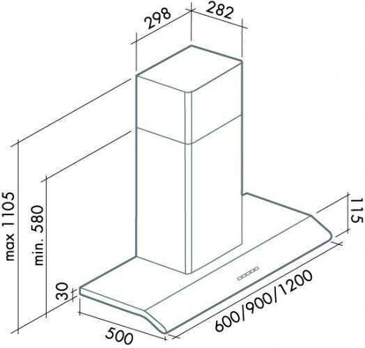 Кухонная вытяжка Falmec Concorde 60/600