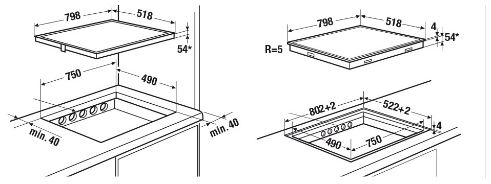 Индукционная варочная панель Kuppersbusch KI 8120.0 SE