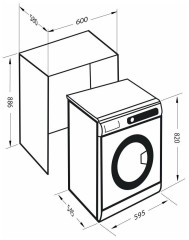 Встраиваемая стиральная машина Zigmund Shtain BWM 03