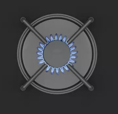 Газовая варочная панель Simfer H60K40S111