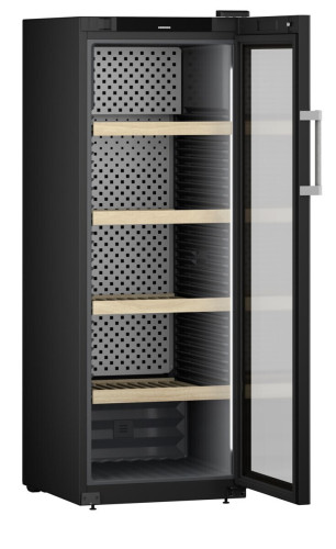 Винный шкаф Zugel ZTWF181DB черный