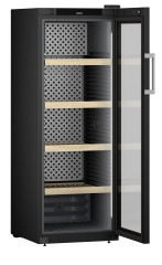 Винный шкаф Zugel ZTWF181DB черный