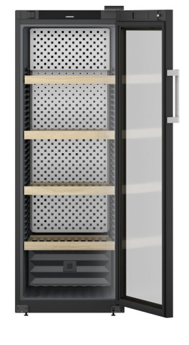 Винный шкаф Zugel ZTWF181DB черный