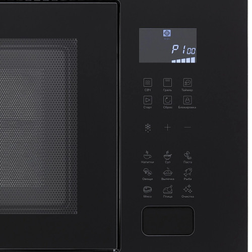 Встраиваемая микроволновая печь KRONA REIN 60 BL