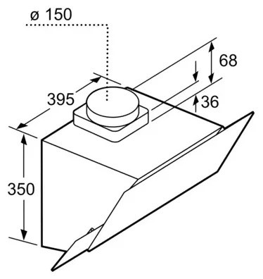 Кухонная вытяжка Bosch DWK065G60R