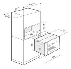 Встраиваемая кофемашина De Dietrich DKD7400XB