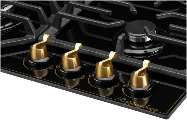 Газовая варочная панель Kuppersberg FG 603 C Bronze
