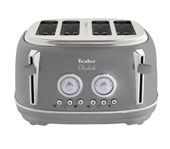 Тостер Tesler TT-445 grey