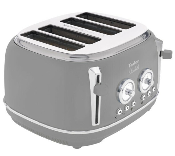Тостер Tesler TT-445 grey