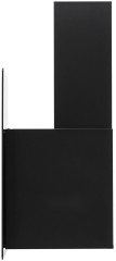 Кухонная вытяжка KRONA DOMENIKA 600 BLACK INOX S