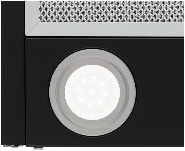 Кухонная вытяжка KRONA DOMENIKA 600 BLACK INOX S