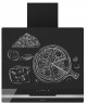 Кухонная вытяжка KRONA DOMENIKA 600 BLACK INOX S