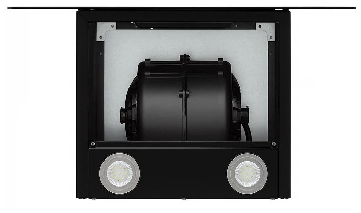 Кухонная вытяжка KRONA DOMENIKA 600 BLACK INOX S