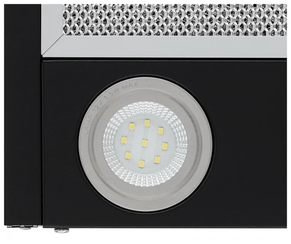 Кухонная вытяжка KRONA DOMENIKA 600 BLACK INOX S