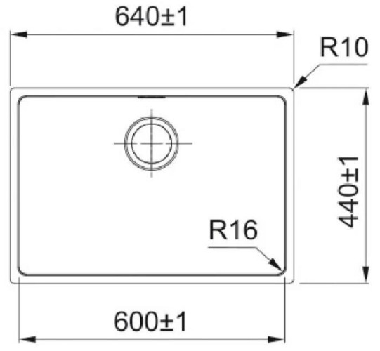 Кухонная мойка Franke FEX 210-60 127.0688.783