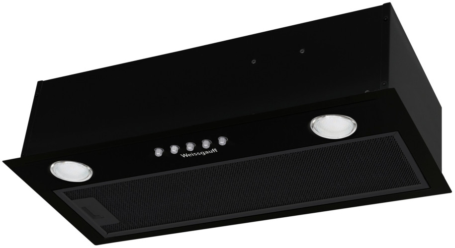 Встраиваемая вытяжка Weissgauff Alpha 45 PB BL