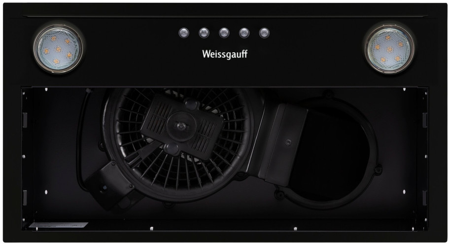 Встраиваемая вытяжка Weissgauff Alpha 45 PB BL