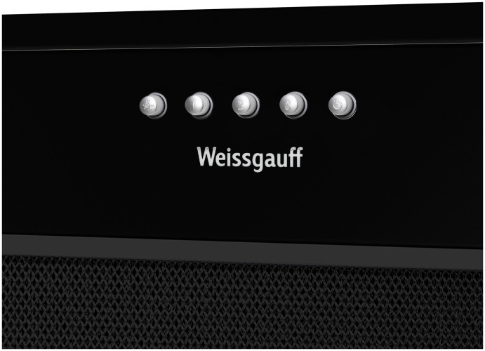 Встраиваемая вытяжка Weissgauff Alpha 45 PB BL