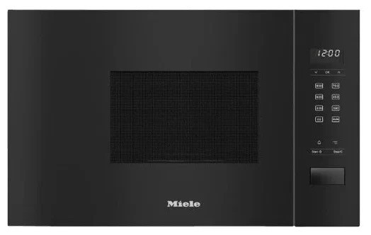 Встраиваемая микроволновая печь Miele M 2230 SC Obsidian Black, черный обсидиан