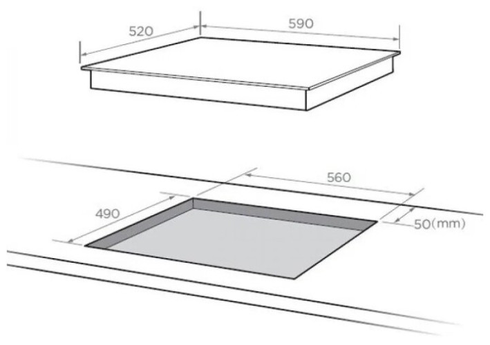 Электрическая варочная панель Midea MCH-64140
