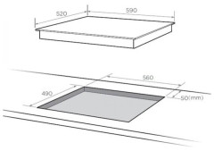 Электрическая варочная панель Midea MCH-64140