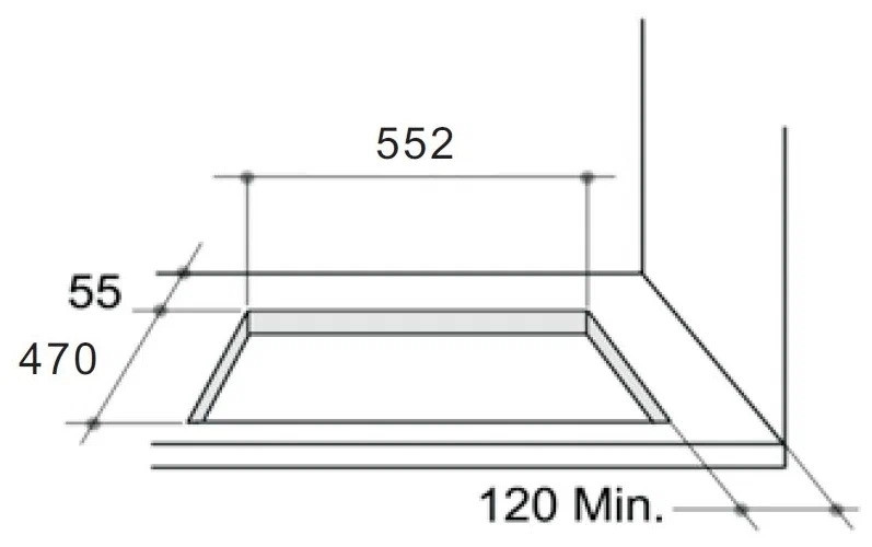Газовая варочная панель Zigmund&Shtain GN 98.61 B