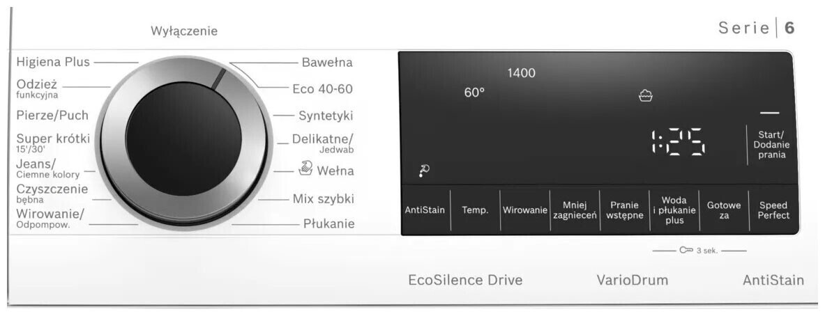 Стиральная машина Bosch WGG2540KPL
