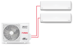 Мульти сплит-система FUNAI RAMI-SM25HP.D04/Sх2 / RAMI-2OR50HP.D05/U
