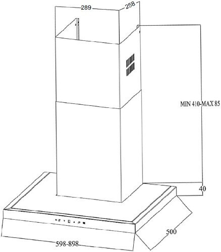 Кухонная вытяжка Zigmund & Shtain K 201.61 W