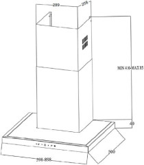 Кухонная вытяжка Zigmund & Shtain K 201.61 W