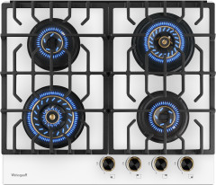Газовая варочная панель Weissgauff HGG 644 WG Premium Brass