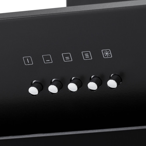 Кухонная вытяжка Krona Vierkant 600 black PB