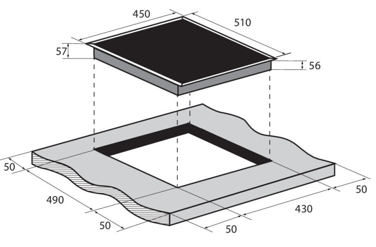 Электрическая варочная панель Zugel ZEH451B