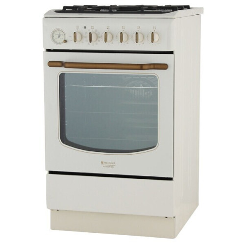 Комбинированная плита Hotpoint-Ariston HT5GM4AFC OW