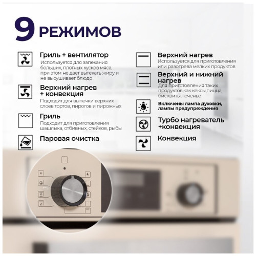 Электрический духовой шкаф Delvento V4EB59001