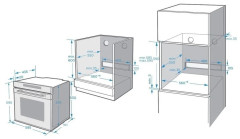 Электрический духовой шкаф Weissgauff EOM 731 PDBX
